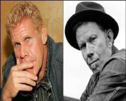 The actor closely resembles the actor and singer Tom Waits to such an extent that once Waits was credited for his movie poster.